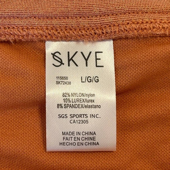 NWT Skye Swimwear Brilliance Fold Over Bikini Bottom - Picture 3 of 3